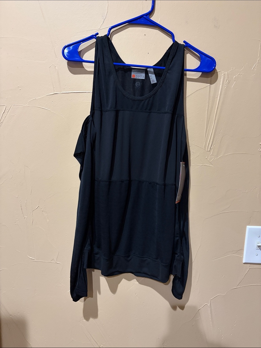 NWT Zella Black Athletic Top